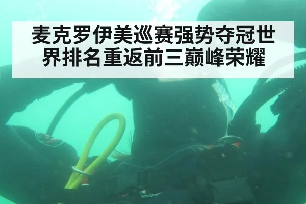 麦克罗伊美巡赛强势夺冠世界排名重返前三巅峰荣耀